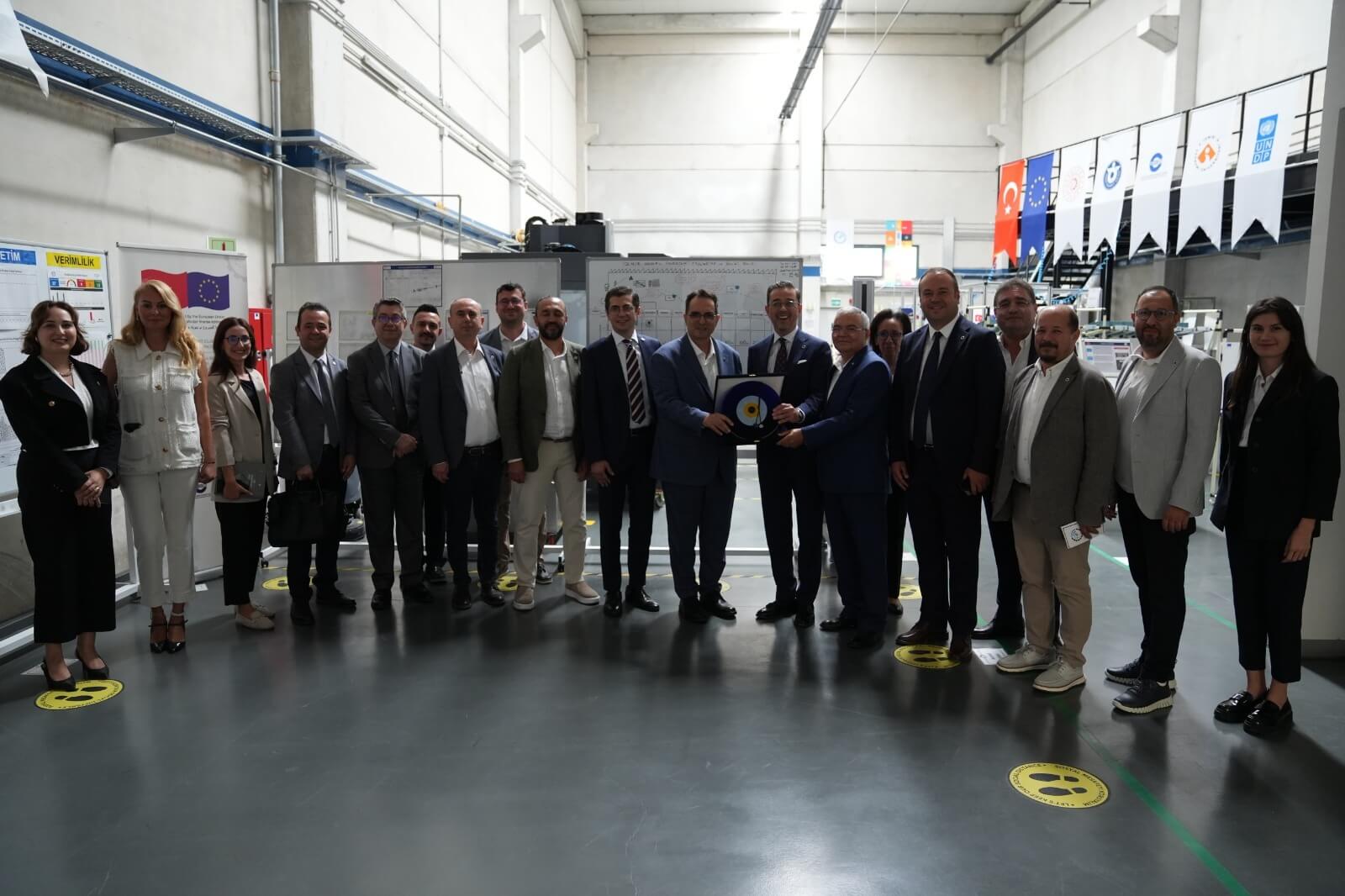 Denizli Sanayi Odası’ndan İzmir Model Fabrika’ya Teknik İnceleme Ziyareti